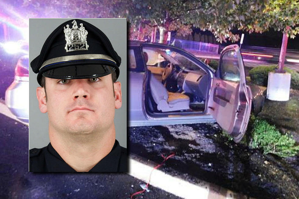 NJ cop dragged by car that crashes with accused weed-dealing teen