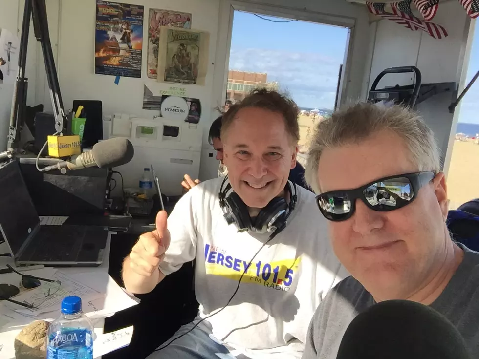 Craig Allen is broadcasting from Asbury Park