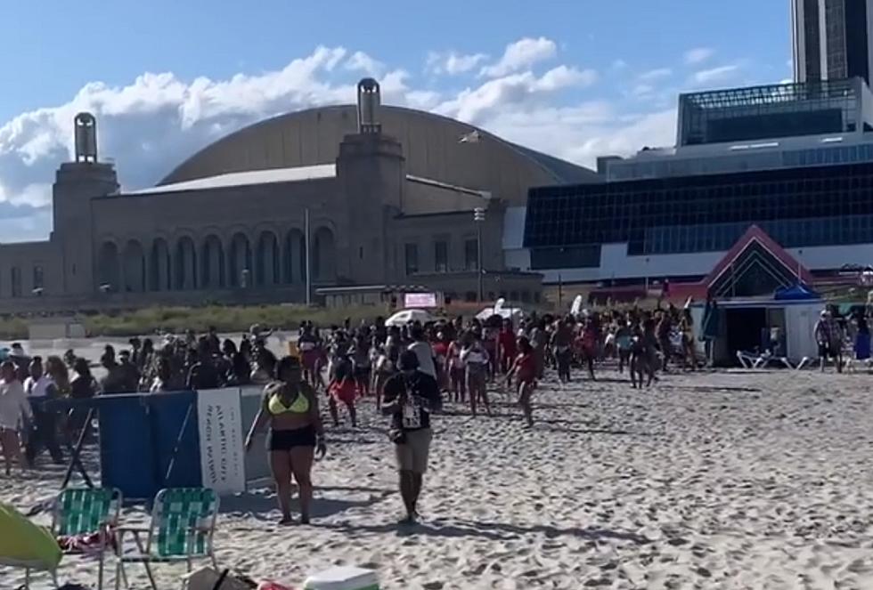 &#8216;Black Girl Beach Day&#8217; at Atlantic City beach — Pictures and video