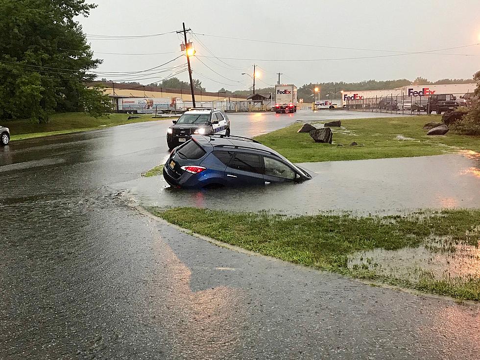 Photos show flash floods trapping drivers across NJ on Wednesday