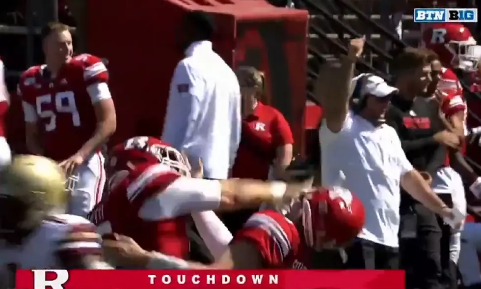 Rutgers has the worst touchdown celebration ever