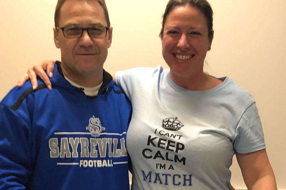 NJ couple shares 'gift of life': HS coach gets kidney from wife