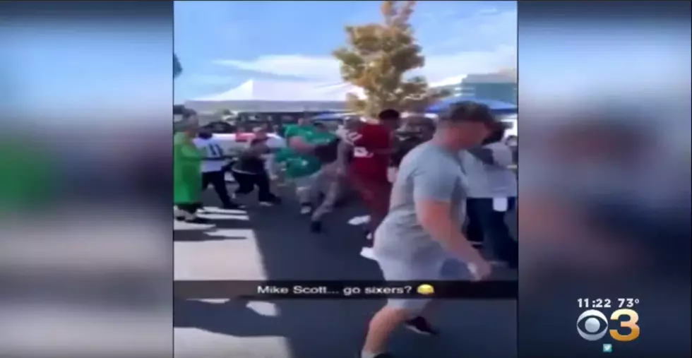 76er player fights Eagles fans — now I’ve seen everything