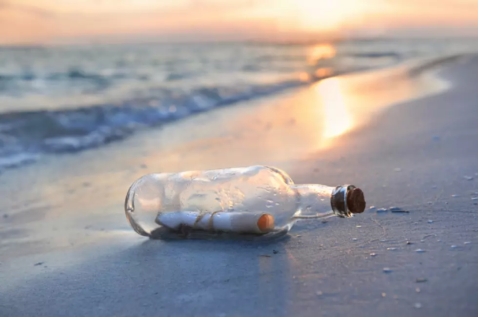 Message in Bottle Tossed From New Jersey Found in Canada