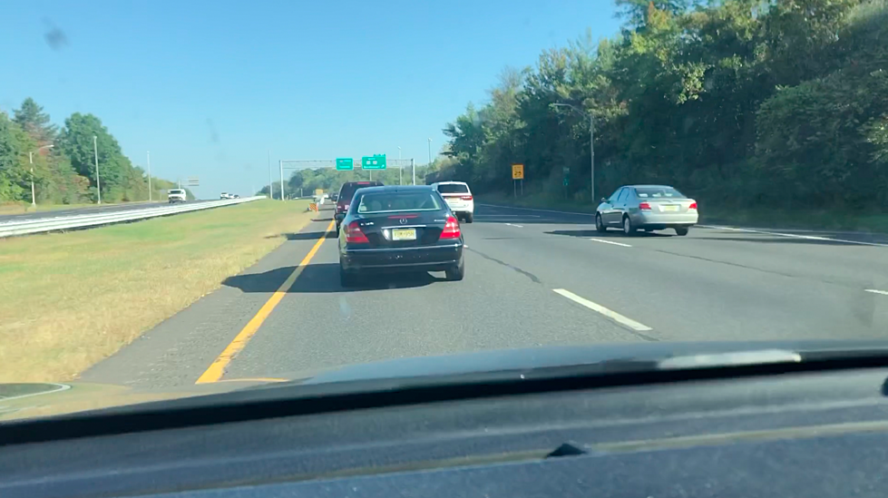 NJ's worst driving villain — left-lane blocker caught on video