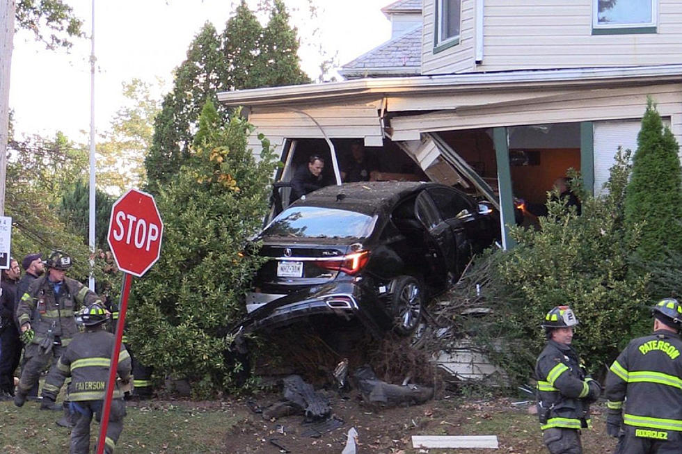 Driver punches firefighters after crashing into NJ house, cops say