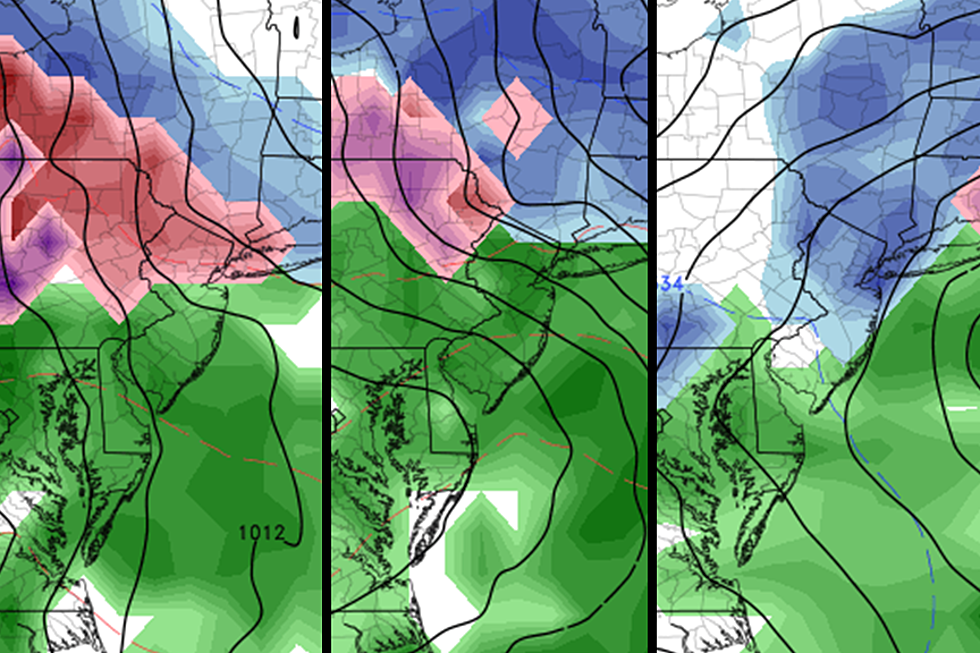 Icy mix to heavy rain to snow: Messy weather for NJ Sunday-Monday