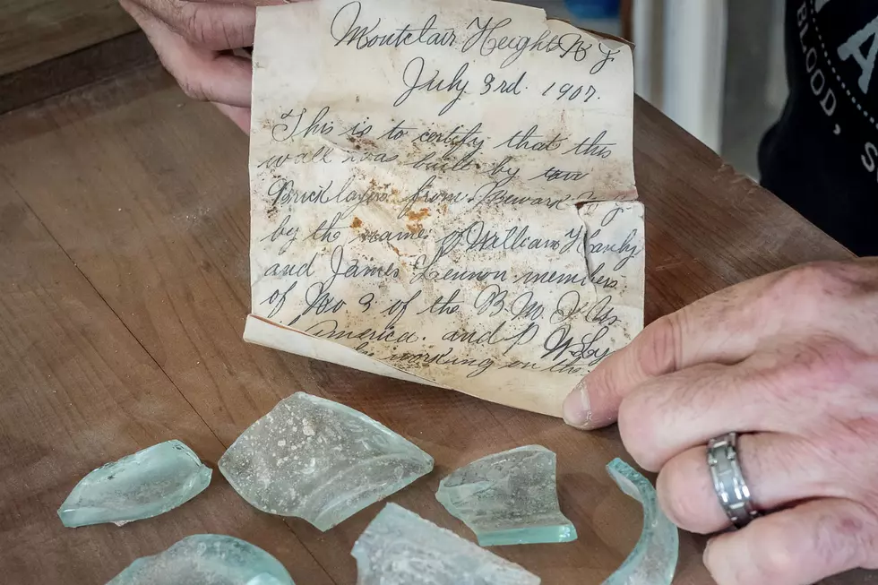 100-year-old message in bottle left in wall sparks family search in NJ