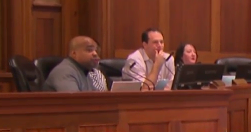‘You Can See Me Outside’ — NJ Councilman Taunts Public at Raucous Meeting