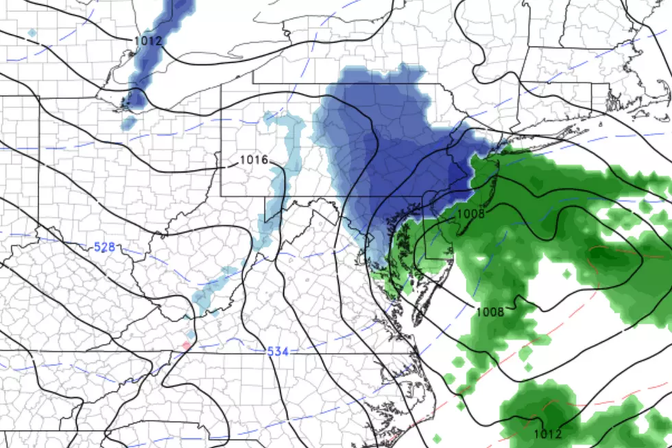 A quick shot of rain-snow for NJ, Tuesday afternoon and evening