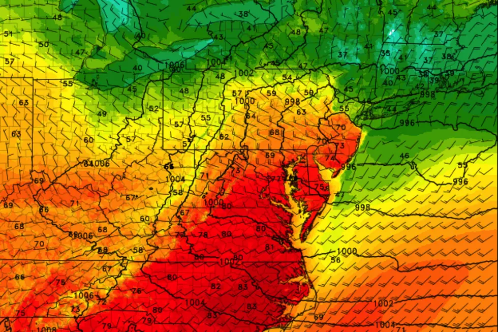 Warm temps continue for NJ, but weather turns more unsettled