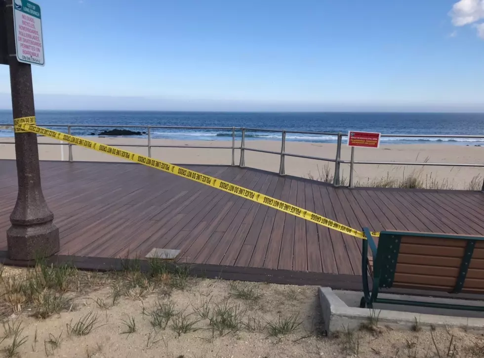 What the Jersey shore looks like with closed beaches &#038; boardwalks (Opinion)