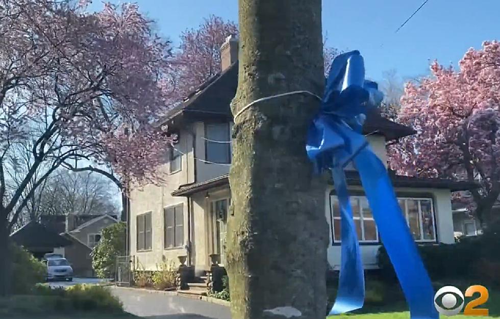 North Jersey man wants people to hang blue ribbons for solidarity
