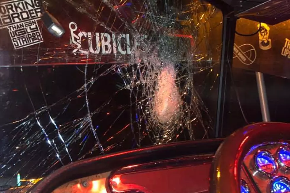 Teens threw cinderblock onto Turnpike and hit 2 trucks, cops say
