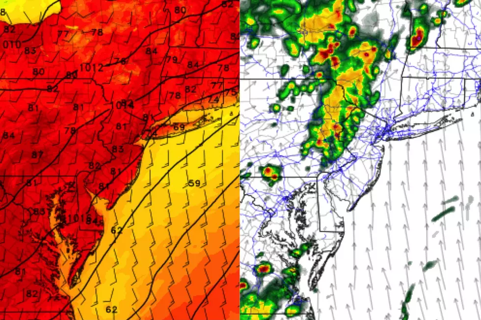 A taste of summertime for NJ Friday: Steamy and possibly stormy