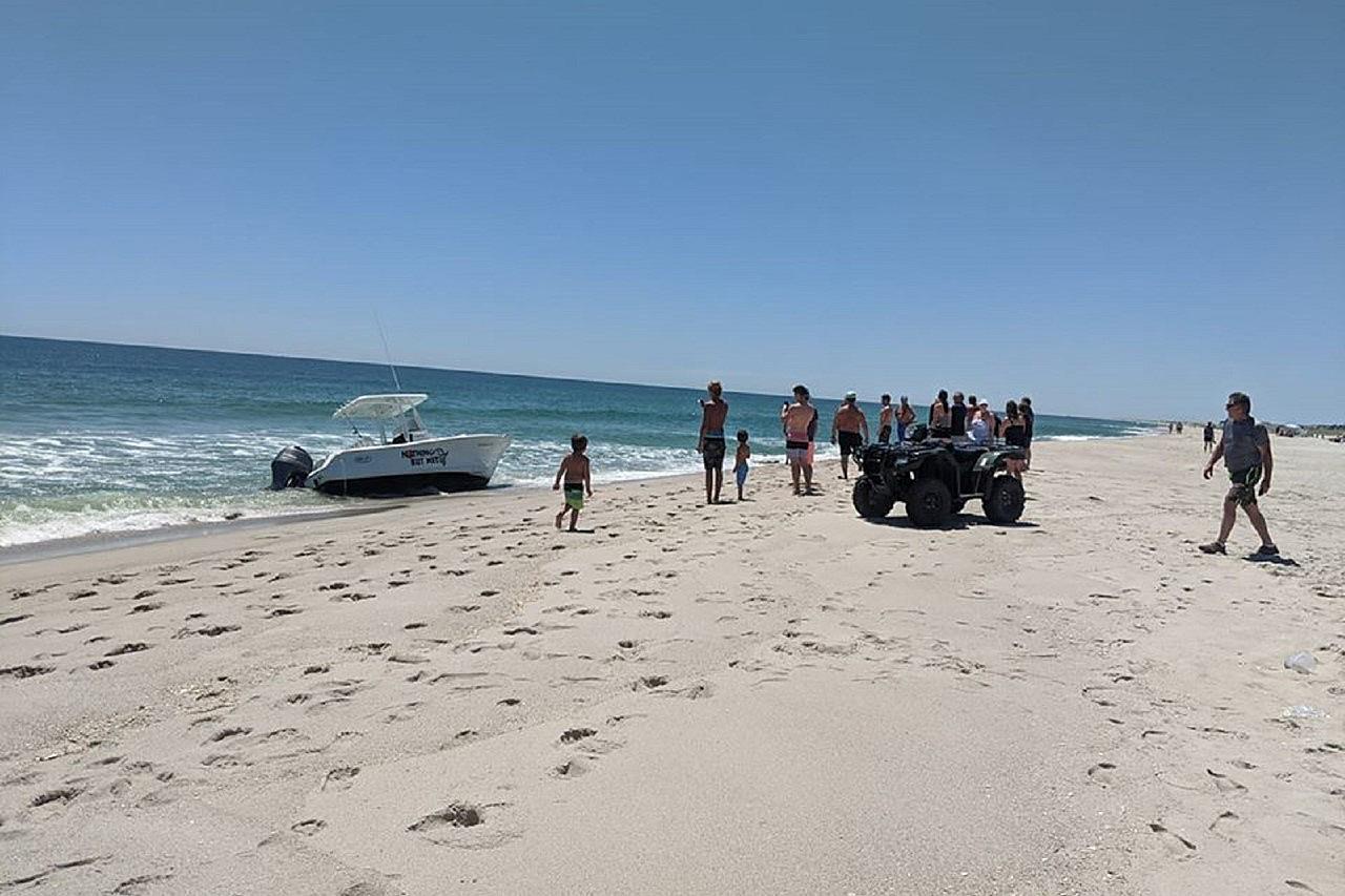 My Friend S Boat Got Flipped Over By A Whale Off Seaside Park Boat Got Flipped Over By A Whale