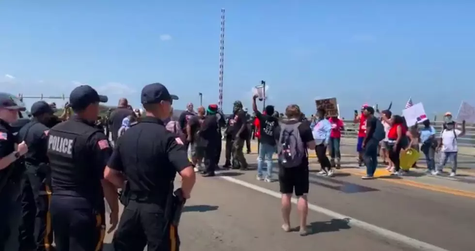 Protest didn't shut Atlantic City but did end in leader's arrest