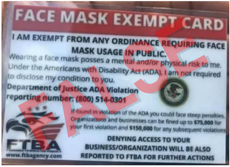 NJ residents told: Don’t be duped by phony mask exemption card