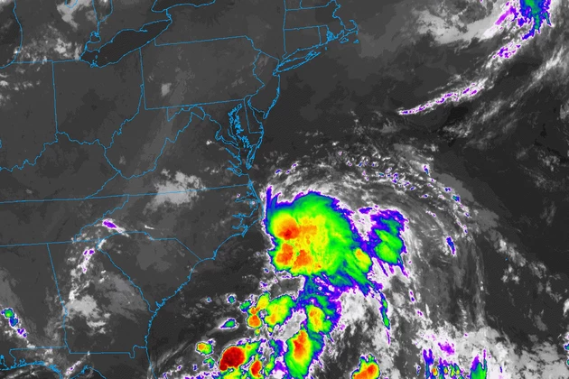 Tropical rainstorm forecast for NJ: 2+ inches of rain, 40+ mph gusts