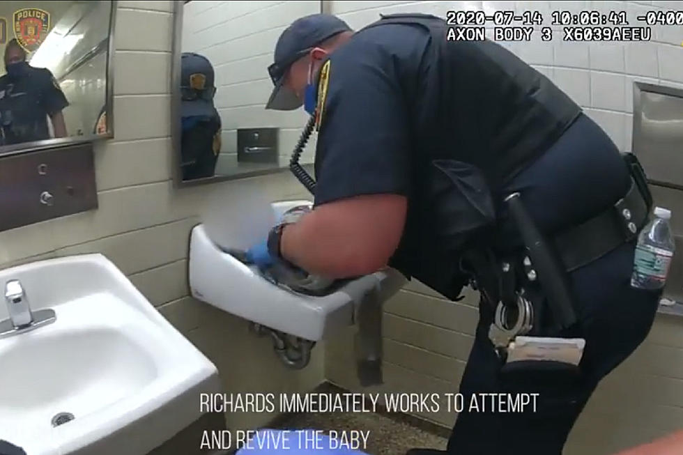 NJ Transit cops revive baby delivered in Penn Station restroom