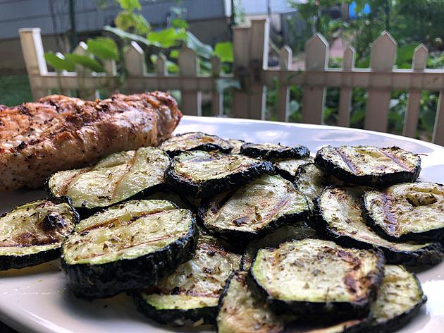 An easy summer meal with grilled Jersey zucchini
