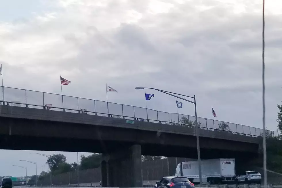U.S. flags can fly on Turnpike overpasses — but only 2 at a time