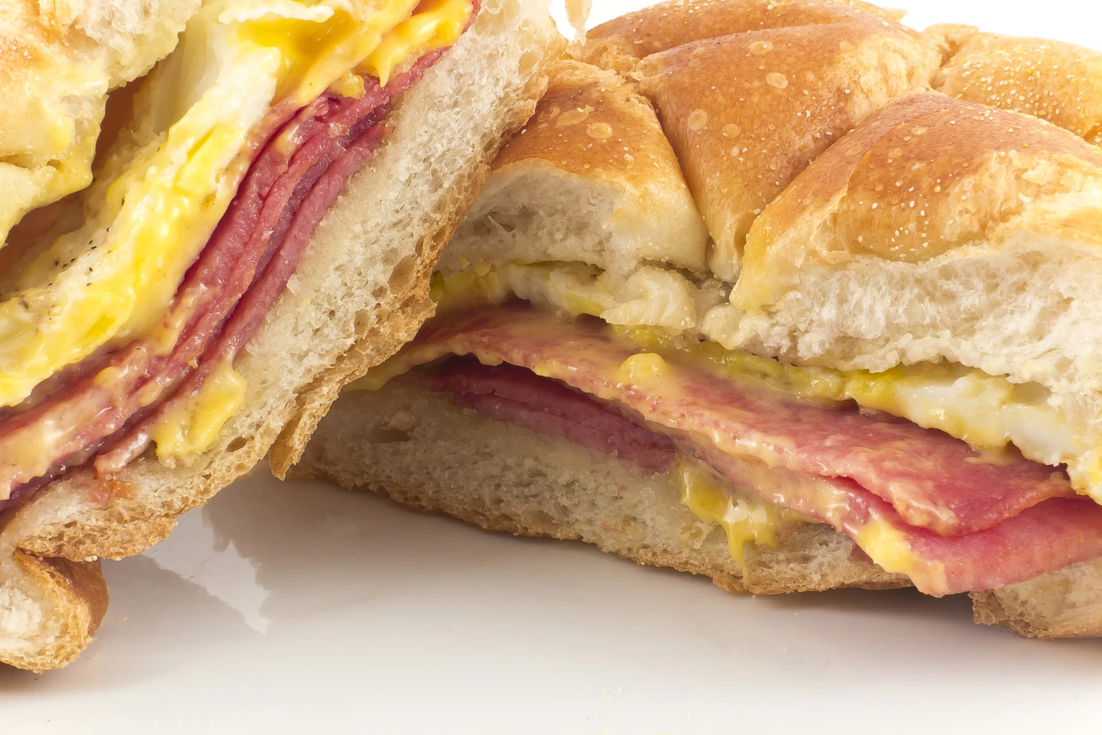 Jersey's best Pork Roll Egg and Cheese
