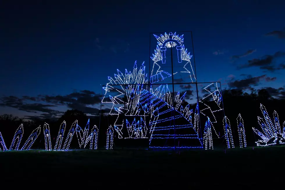 Drive-thru winter fun offered by South Jersey Holiday Light Show