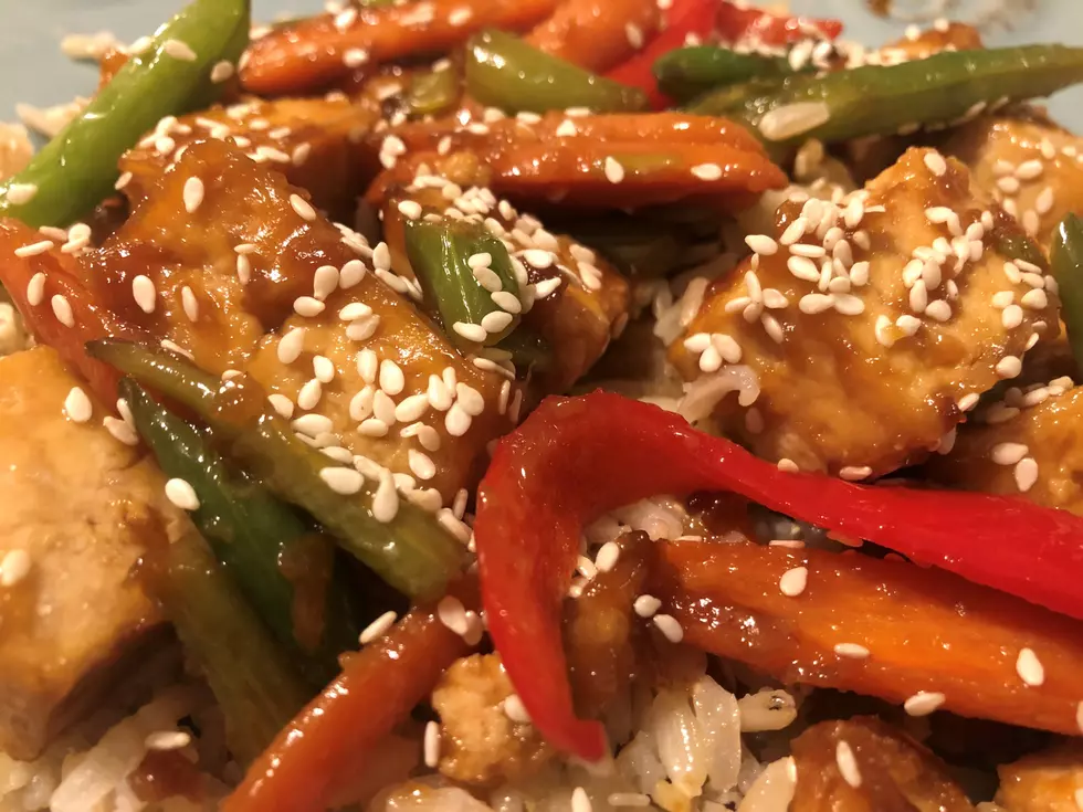 Mrs. Brant&#8217;s take on Garden State tofu stir-fry