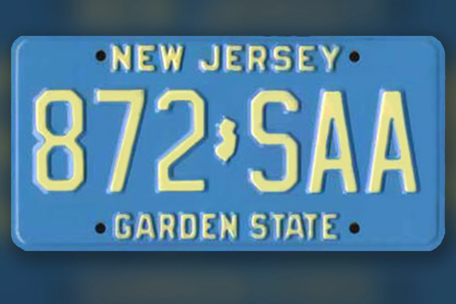These ugly blue license plates may be coming back to NJ