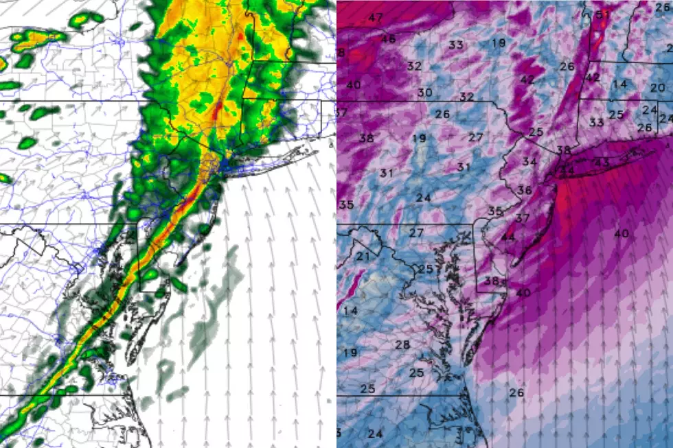 NJ weather: A quick hit of rain and gusty wind to end the weekend