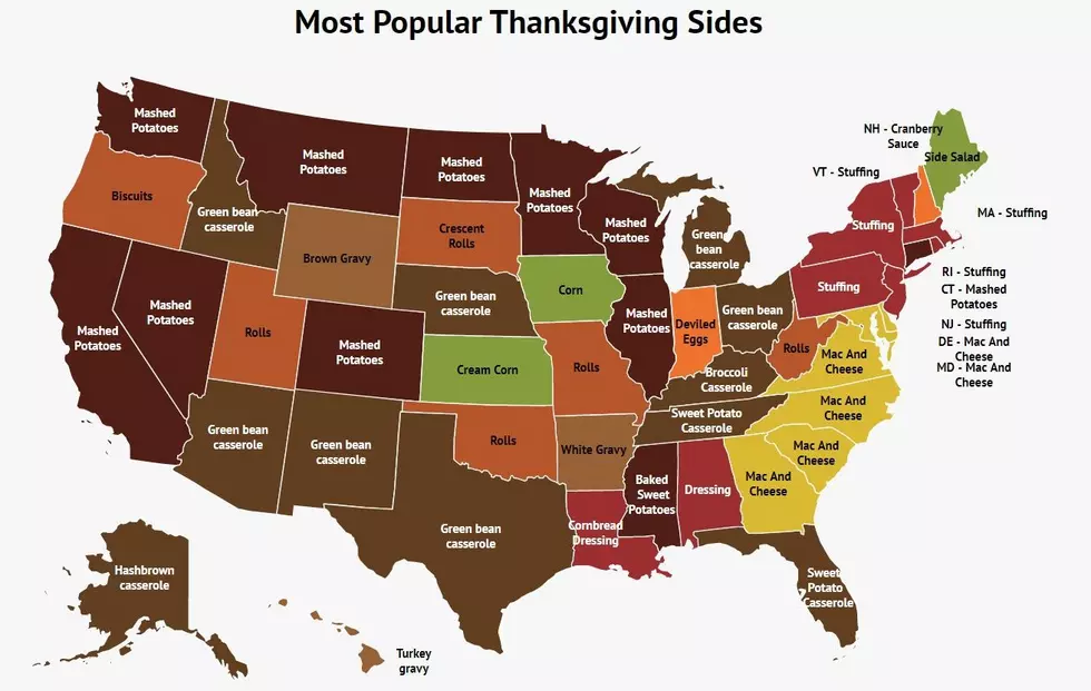 America&#8217;s favorite Thanksgiving side dishes
