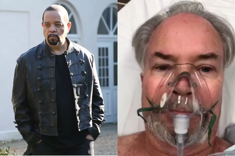 NJ’s own Ice-T shares COVID hospital photo to slam mask doubters