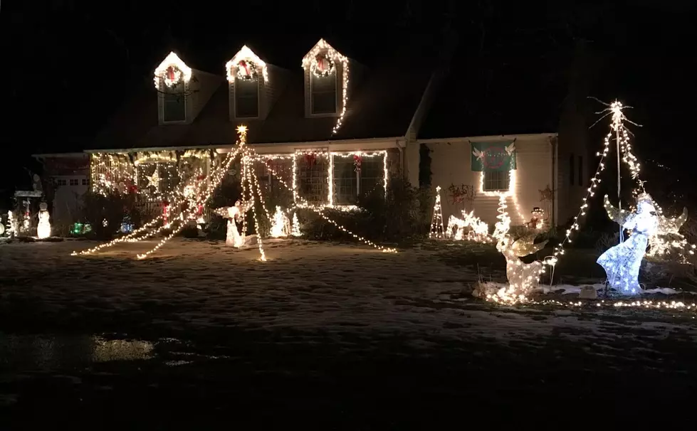 Christmas lights in the rest of Craig Allen&#8217;s neighborhood
