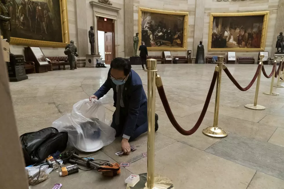 Photos show NJ congressman cleaning up mess left by MAGA riot