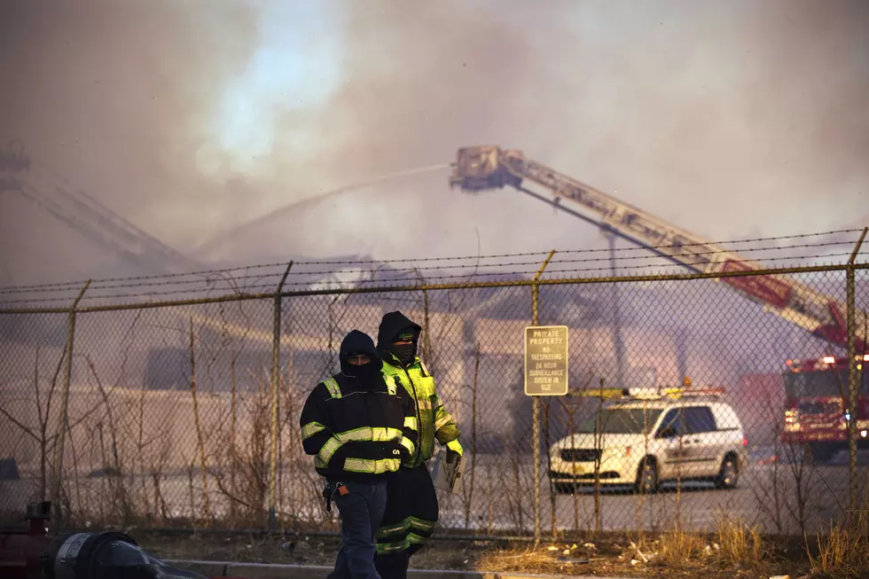 Recycling Plant Fire