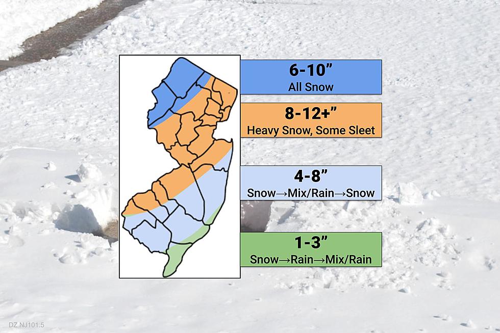 Nor’easter Will Drive Heavy Snow, Wind, and Flooding Through NJ Sun-Tue