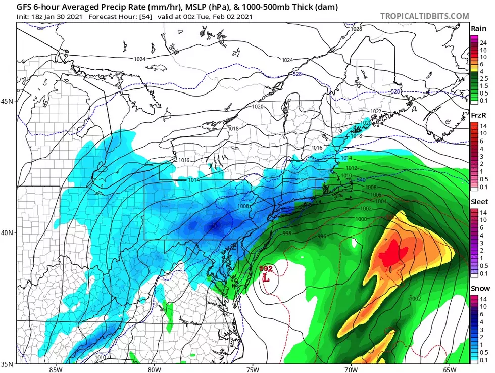 Nor&#8217;easter update: 48 hours of wintry weather will peak on Monday