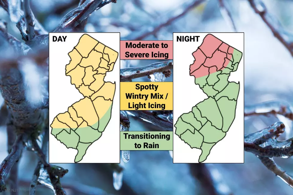 Ice Storm Warning: 1st of two storms this week another ice-maker, especially for NW NJ