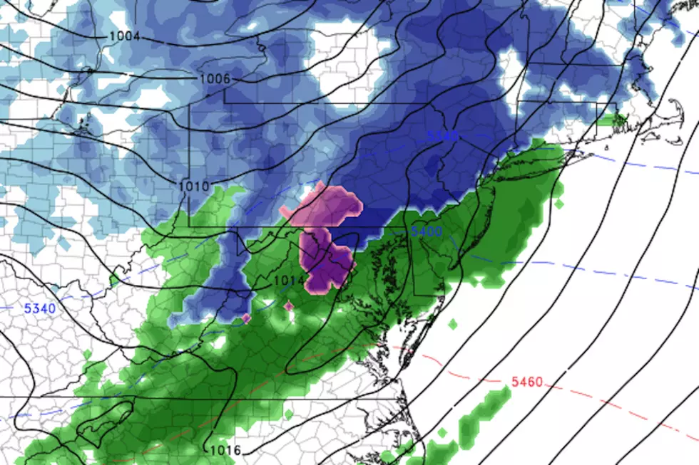 A &#8216;little&#8217; winter storm, for a change &#8211; snow and rain for NJ Monday