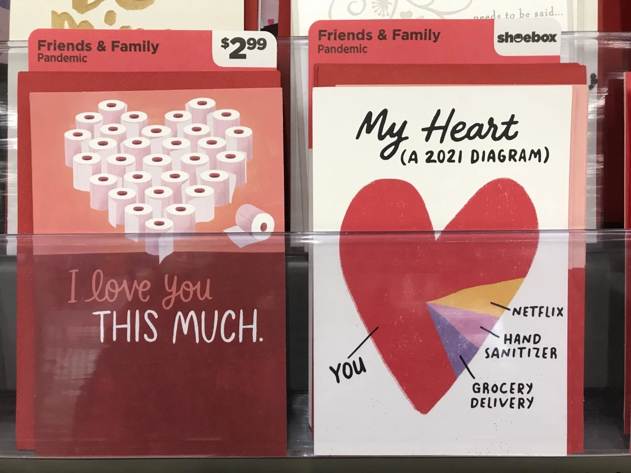 Give a funny Valentine's Day card