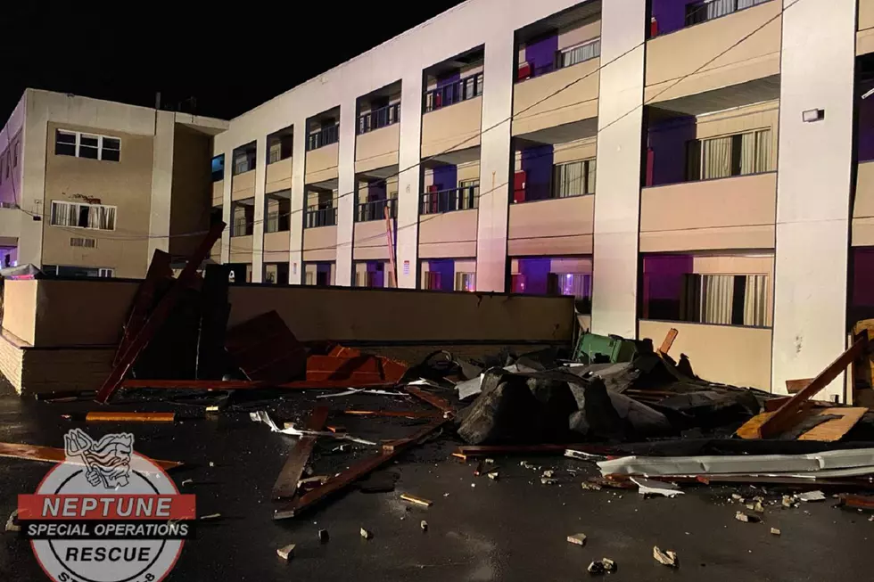 Thunderstorm blows roofs off Neptune hotel, Trenton factory