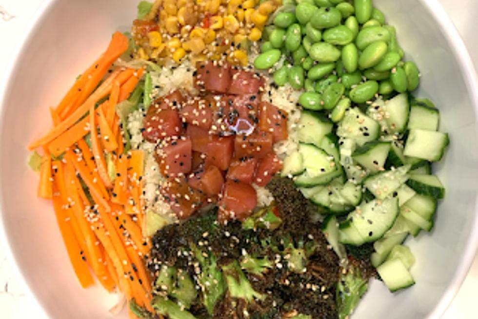 Judi's quick and easy homemade ahi tuna poke bowl