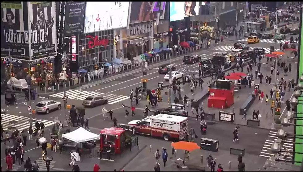 NJ woman, 4-year-old girl injured in Times Square shooting