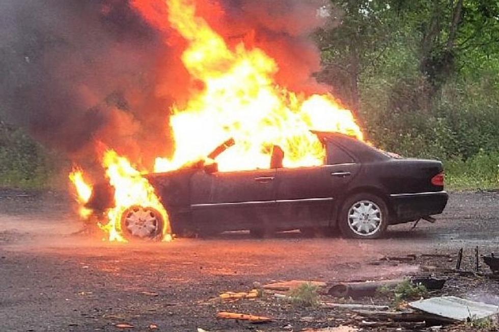South Brunswick, NJ fire pit ember sets car ablaze