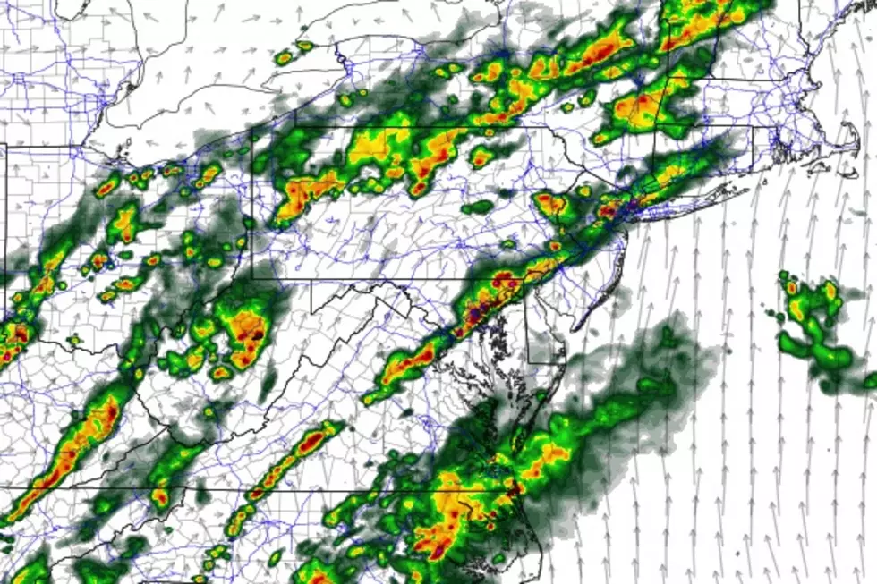 Two waves of stormy weather for NJ Thursday, as humidity ramps up