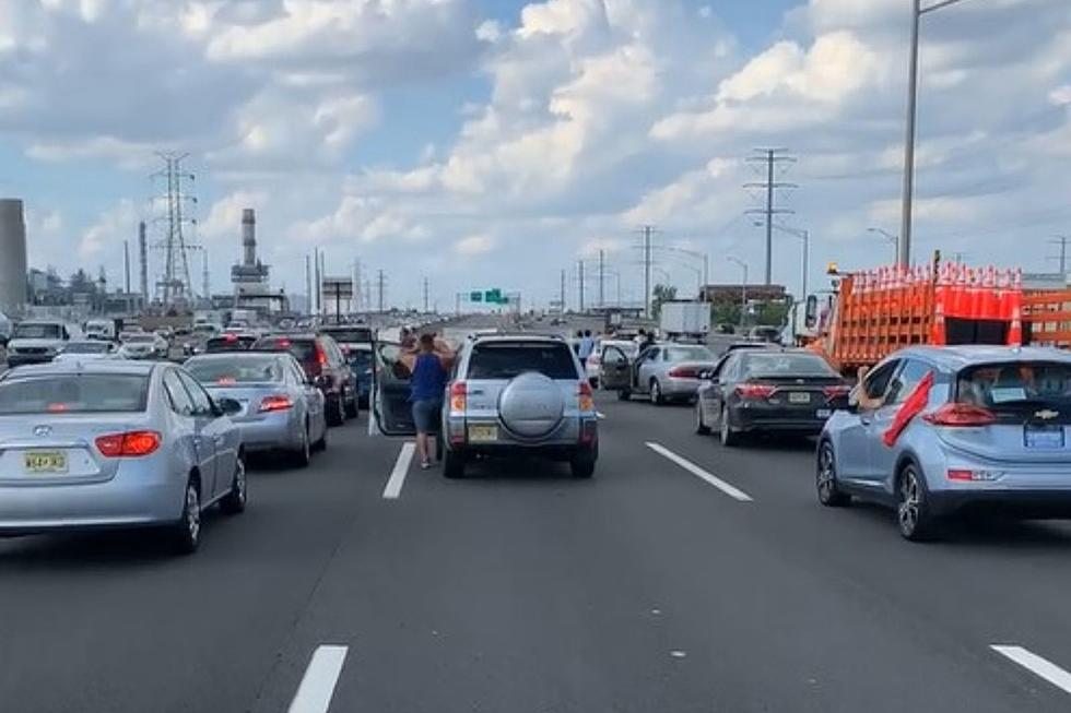 NJ Turnpike traffic shut down by protest for unauthorized immigrants