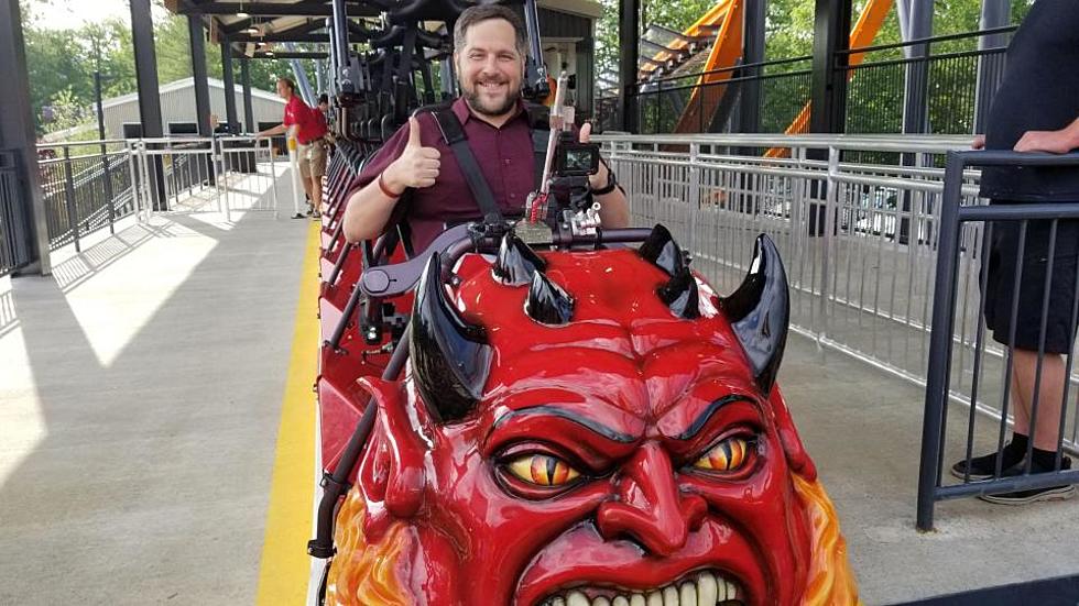 Six Flags Jersey Devil Coaster Video