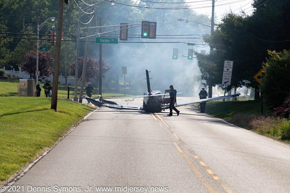 Plane makes emergency landing at intersection in Robbinsville, NJ
