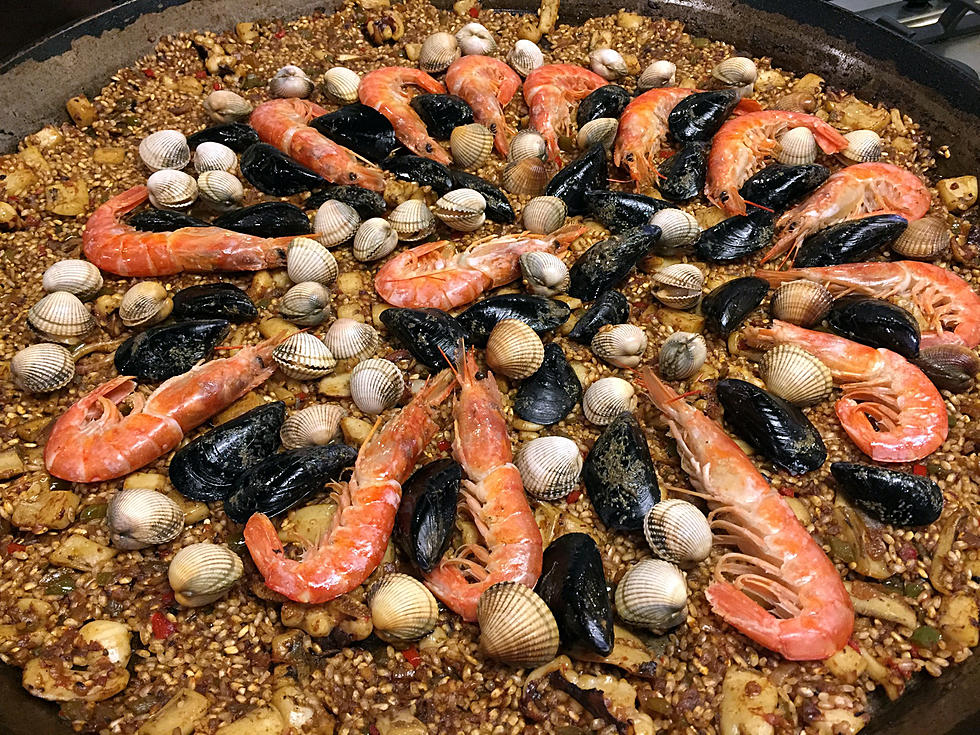 Big Joe shares his favorite paella recipe